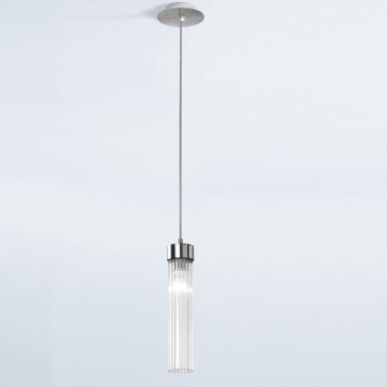 Kolarz 6009.30150 - Ljuskrona med snöre RAGGIO 1xE14/25W/230V silver