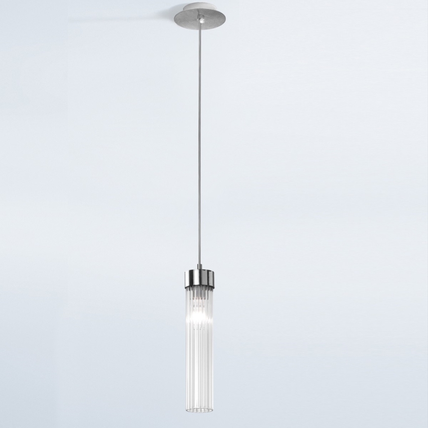 Kolarz 6009.30150 - Ljuskrona med snöre RAGGIO 1xE14/25W/230V silver