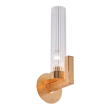 Kolarz 6009.60130 - Väggbelysning RAGGIO 1xE14/25W/230V 24K guld