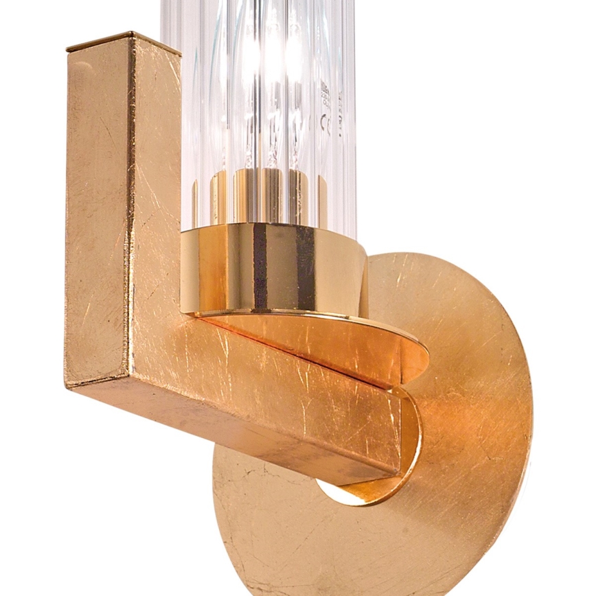 Kolarz 6009.60130 - Väggbelysning RAGGIO 1xE14/25W/230V 24K guld