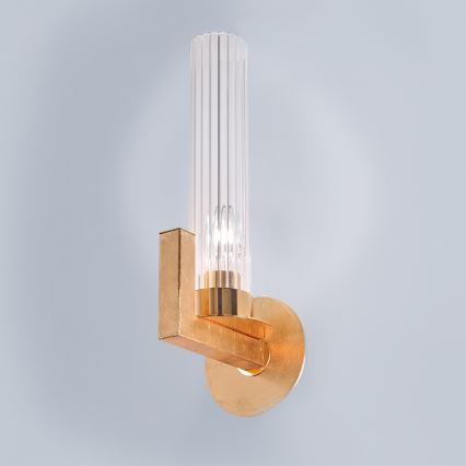 Kolarz 6009.60130 - Väggbelysning RAGGIO 1xE14/25W/230V 24K guld