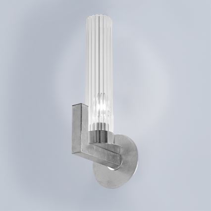 Kolarz 6009.60150 - Väggbelysning RAGGIO 1xE14/25W/230V silver