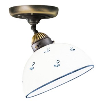 Kolarz 731.10.16 - Ytmonterad ljuskrona NONNA 1xE27/75W/230V diameter 20 cm blå