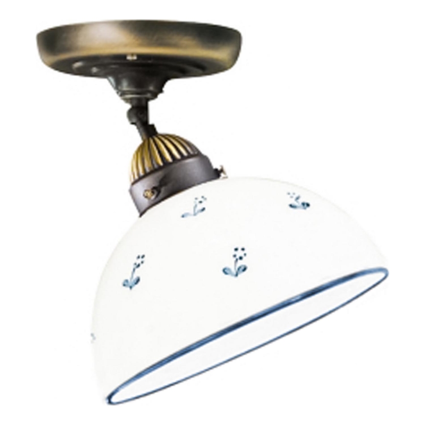 Kolarz 731.10.16 - Ytmonterad ljuskrona NONNA 1xE27/75W/230V diameter 20 cm blå