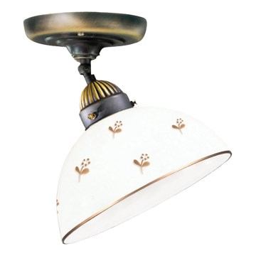 Kolarz 731.10.170 - Ytmonterad taklampa NONNA 1xE27/75W/230V Ø 20 cm med blomdetaljer, roséguld