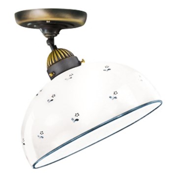 Kolarz 731.10.24 - Ytmonterad ljuskrona NONNA 1xE27/75W/230V diameter 30 cm blå