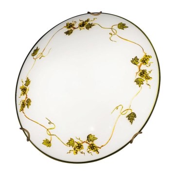 Kolarz 731.11.4.110 - Taklampa NONNA 1xE27/60W/230V diameter 30 cm vindruvor