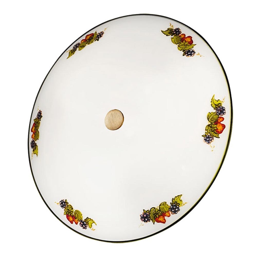Kolarz 731.13.4.113- Taklampa NONNA 3xE27/60W/230V diameter 50 cm vindruvor/jordgubbar