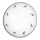 Kolarz 731.13.4.133- Taklampa NONNA 3xE27/60W/230V diameter 50 cm hjort grå