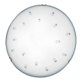 Kolarz 731.13.4.17 - Taklampa NONNA 3xE27/60W/230V diameter 50 cm blå