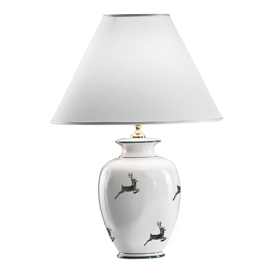 Kolarz 731.70W.100 - Bordslampa NONNA 1xE27/100W/230V vit