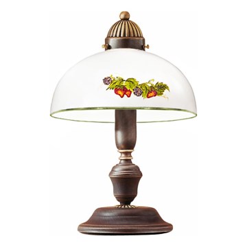 Kolarz 731.73.121 - Bordslampa NONNA 1xE14/60W/230V vindruvor/jordgubbar