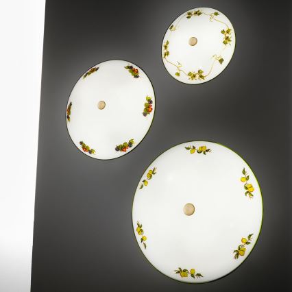 Kolarz 731.U12.4.110 - Taklampa NONNA 2xE14/60W/230V diameter 32 cm vindruvor