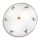 Kolarz 731.U13.4.133- Taklampa NONNA 3xE27/60W/230V diameter 42 cm grå/mässing