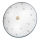 Kolarz 731.U13.4.17- Taklampa NONNA 3xE27/60W/230V diameter 42 cm blå/mässing