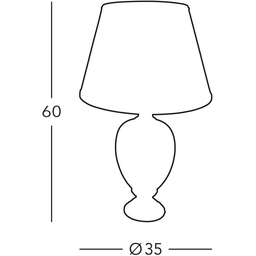 Kolarz 780.70 - Bordslampa GIARDINO 1xE27/100W/230V