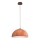Kolarz A1339.31.Co.VinCu/50 - Ljuskrona med textilsladd CULT 1xE27/100W/230V diameter 50 cm koppar