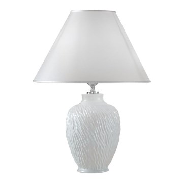 Kolarz A1340.70 - Bordslampa CHIARA 1xE27/100W/230V vit d. 30 cm