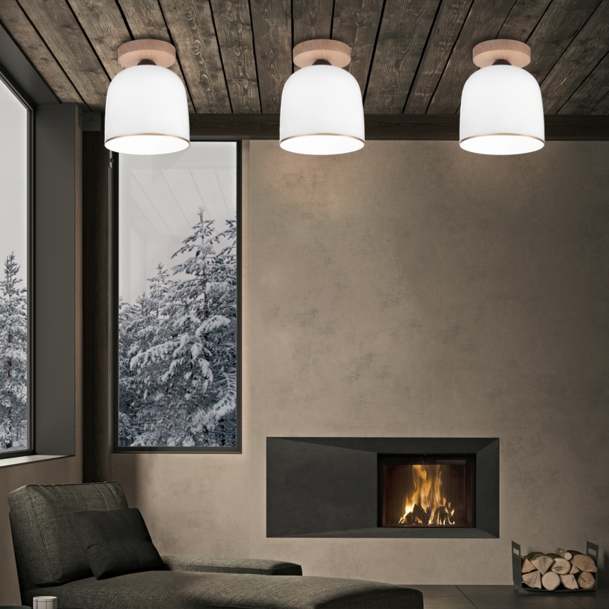 Kolarz A1352.11.Au - Fäst ljuskrona NONNA 1xE27/60W/230V ek/vit/guld