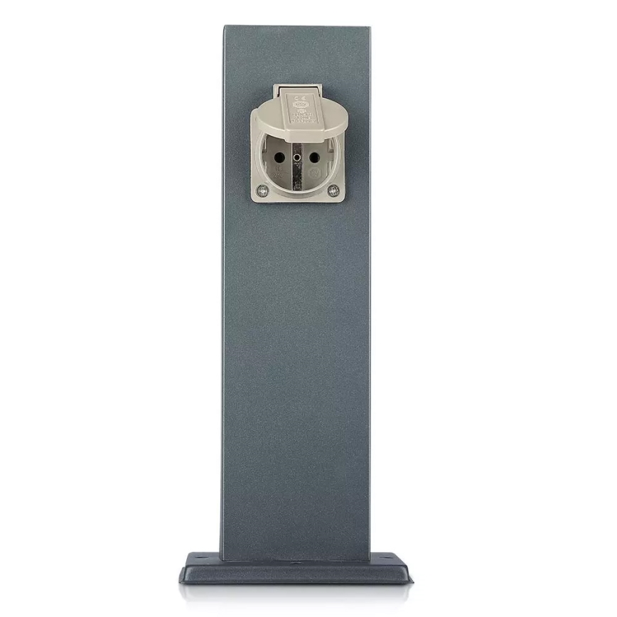 Kolumn med eluttag för utomhusbruk SCHUKO 2Z 230V IP44