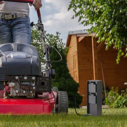 Kolumn med eluttag för utomhusbruk 2Z 230V IP44