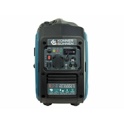 Könner & Söhnen KS7869 - Gas- och bensininverterad elektrisk generator KS 2000iG S 2000W