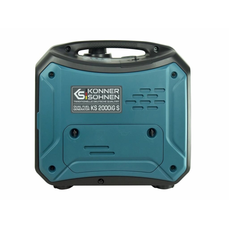 Könner & Söhnen KS7869 - Gas- och bensininverterad elektrisk generator KS 2000iG S 2000W