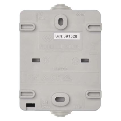 Korsbrytare nr. 7 250V/10AX IP54