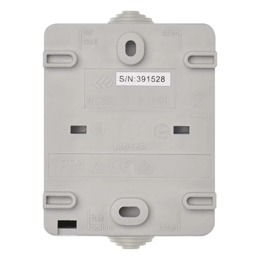 Korsbrytare nr. 7 250V/10AX IP54