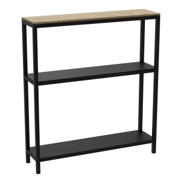Koupelnový regál 67x60 cm svart