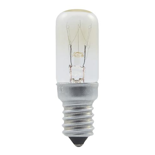 Kraftig glödlampa transparent  E14/7W