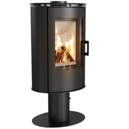 Kratki - Steel fireplace 8kW 150mm