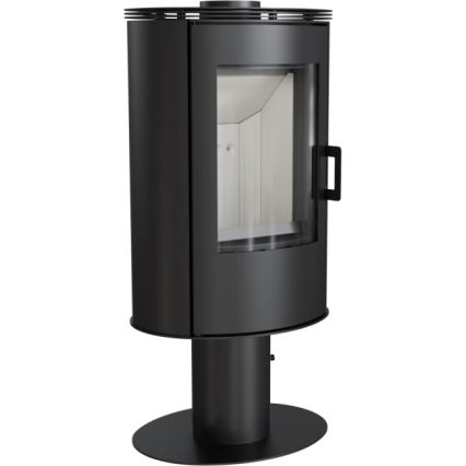Kratki - Steel fireplace 8kW 150mm