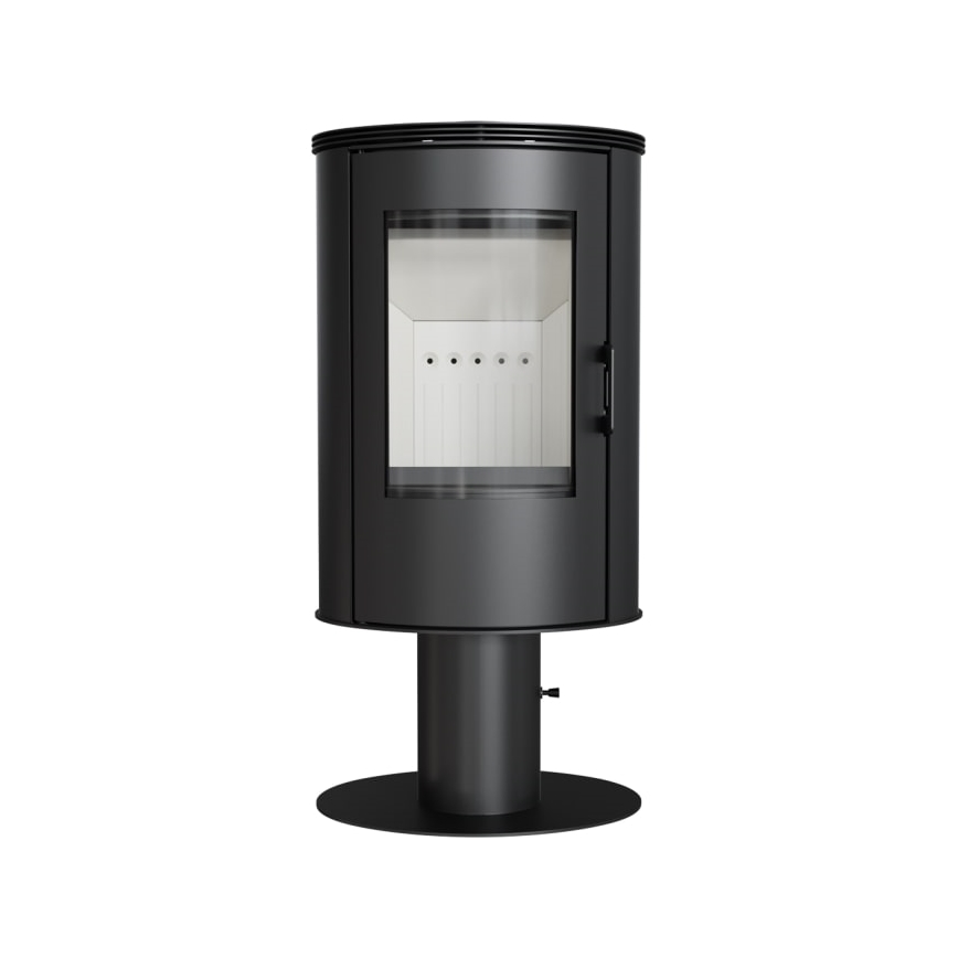 Kratki - Steel fireplace 8kW 150mm