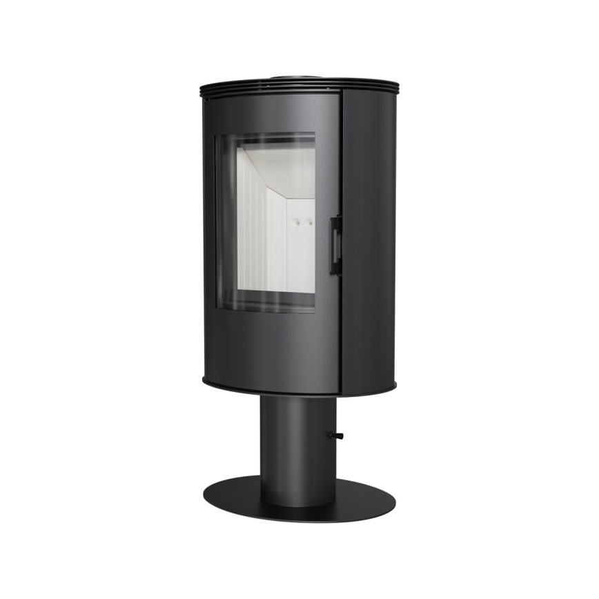 Kratki - Steel fireplace 8kW 150mm