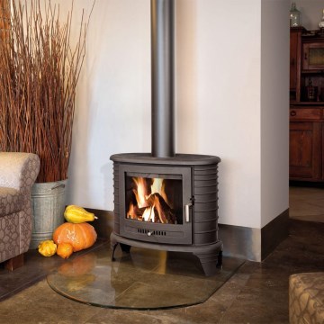 Kratki - Cast-iron fireplace 9kW 130 mm