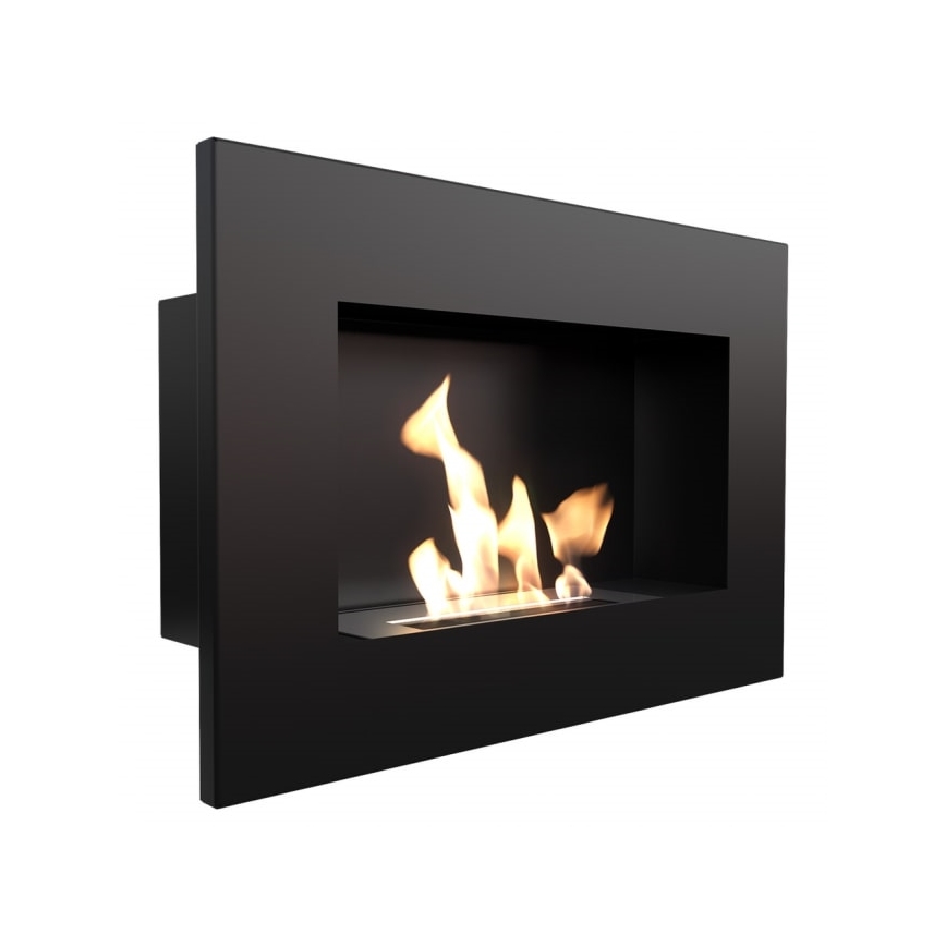 Kratki - Inbyggd BIO eldstad 40x60 cm 2kW svart