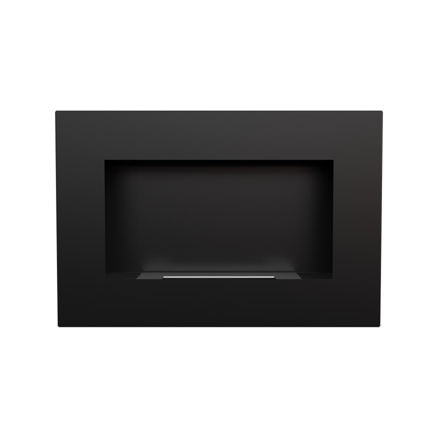 Kratki - Inbyggd BIO eldstad 40x60 cm 2kW svart