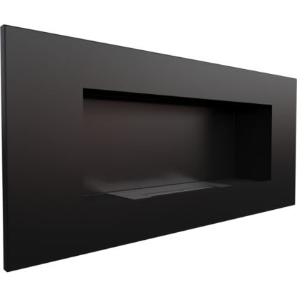 Kratki - Inbyggd BIO eldstad 40x90 cm 2kW svart
