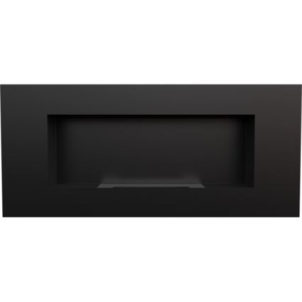 Kratki - Inbyggd BIO eldstad 40x90 cm 2kW svart