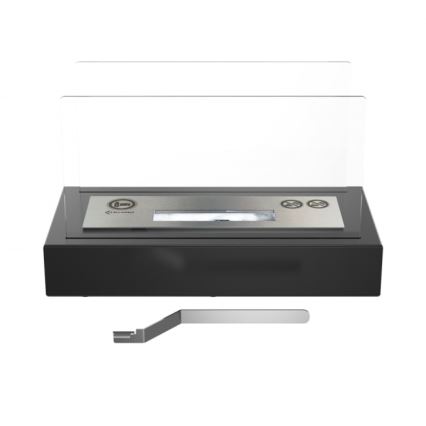 Kratki - BIO eldstad 21,8x35,4 cm 1kW svart