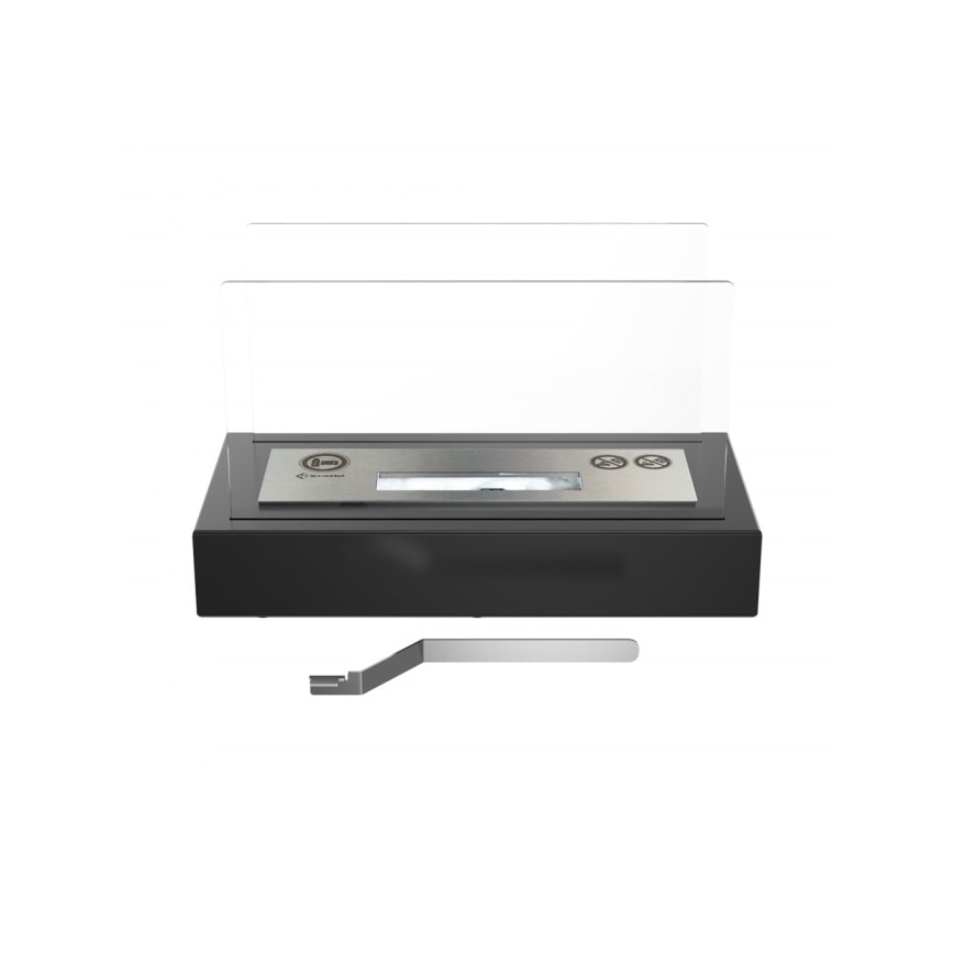 Kratki - BIO eldstad 21,8x35,4 cm 1kW svart