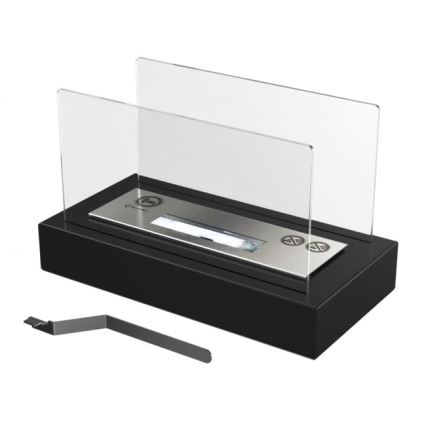 Kratki - BIO eldstad 21,8x35,4 cm 1kW svart