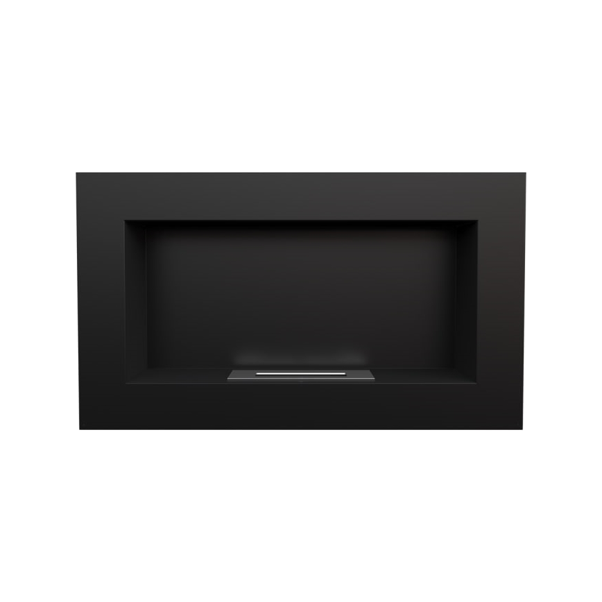 Kratki - Inbyggd BIO eldstad 37,4x64,8 cm 1kW svart