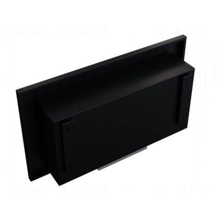 Kratki - Inbyggd BIO eldstad 37,4x64,8 cm 1kW svart