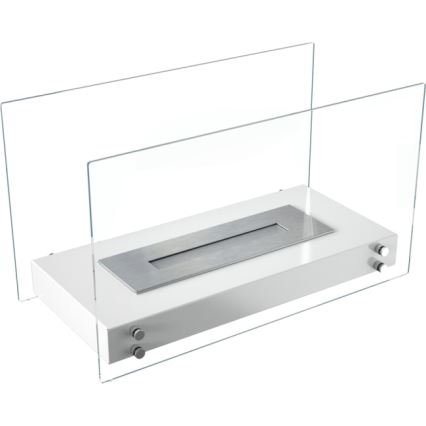 Kratki - BIO eldstad 40,2x70 cm 2kW vit