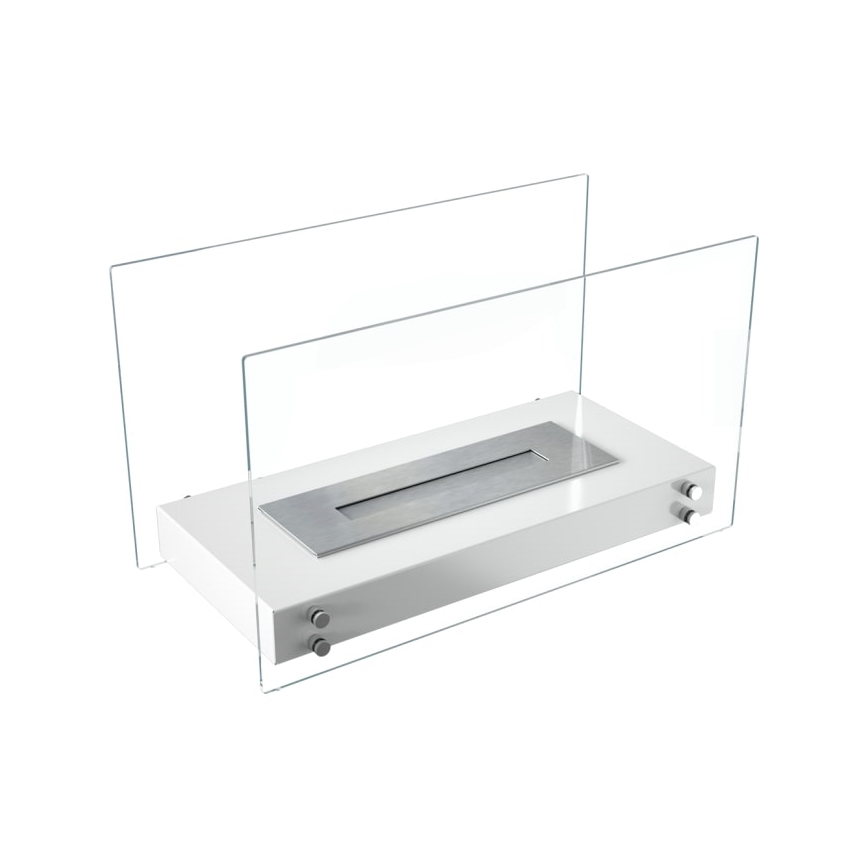 Kratki - BIO eldstad 40,2x70 cm 2kW vit