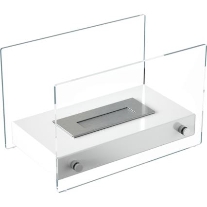Kratki - BIO eldstad 25,2x39cm 1kW vit