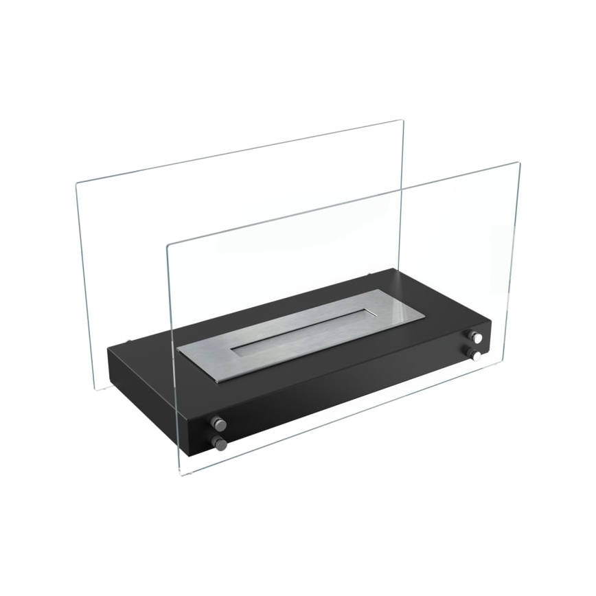 Kratki - BIO eldstad 40,2x70 cm 2kW svart
