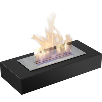 Kratki - BIO eldstad 8,5x49 cm 2,5kW svart